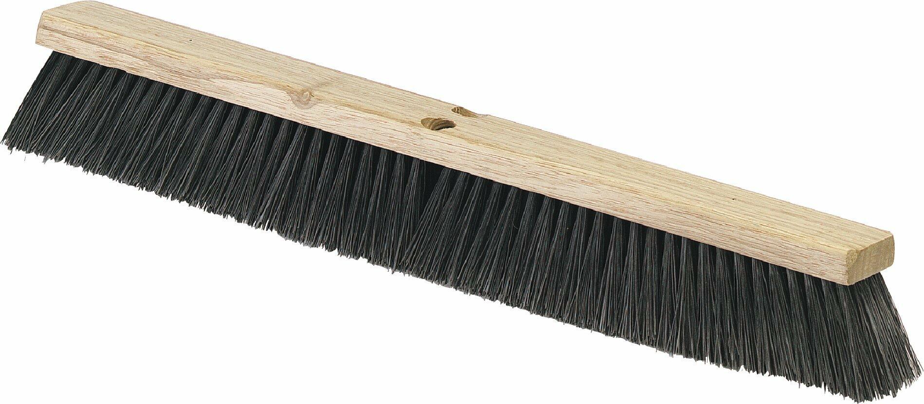 SPARTA Flo-Pac Floor Sweep Floor Brush for Cleaning, 24 Inches, Tan