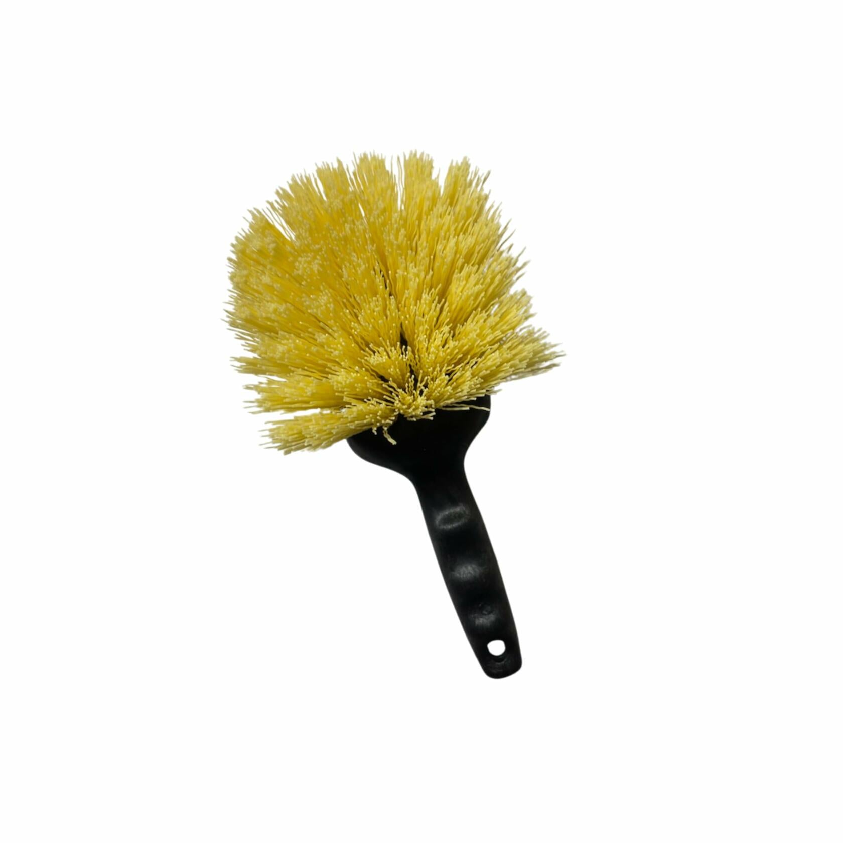 SPARTA 3650500 Plastic Scrub Utility Brush With Polypropylene Bristles For Cleaning, 8 Inches, Black
