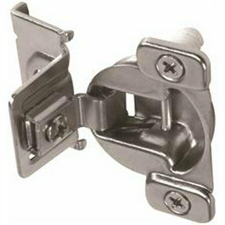 Ultra Hardware 1/2 in. Overlay Self-Closing Concealed Hinge for Framed Cabinets (2-Pack)