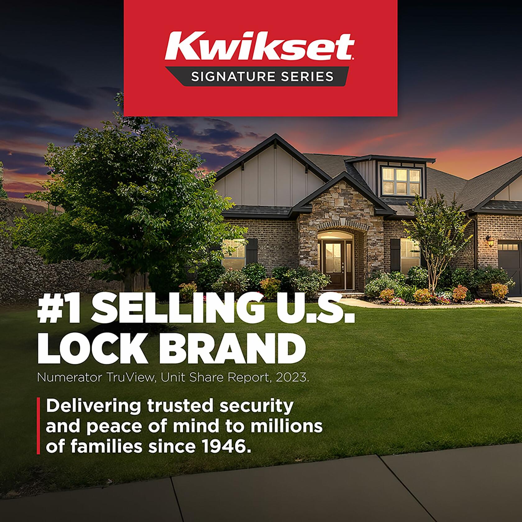 Kwikset 991 Pismo Keyed Entry Knob and Single Cylinder Deadbolt Combo Pack Featuring SmartKey and Microban, Satin Nickel