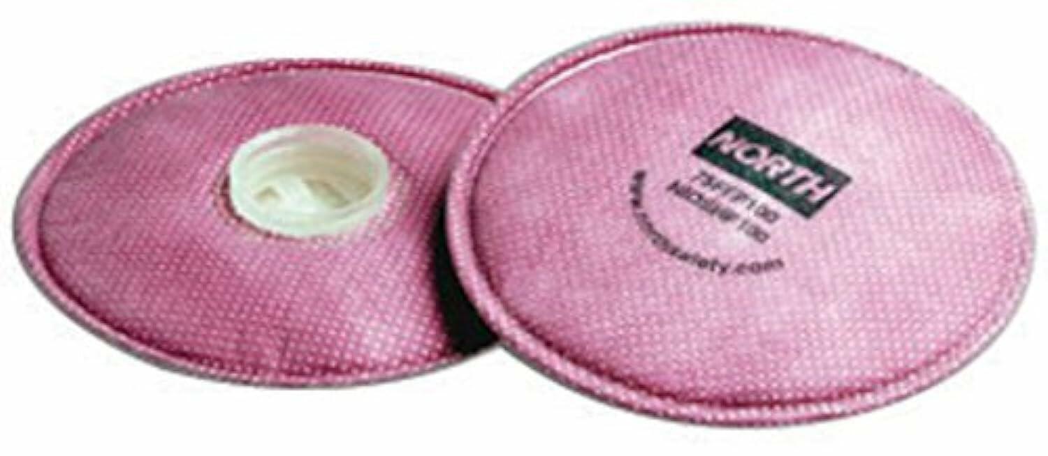North by Honeywell 75FFP100 P100 Low Profile Pancake Filter