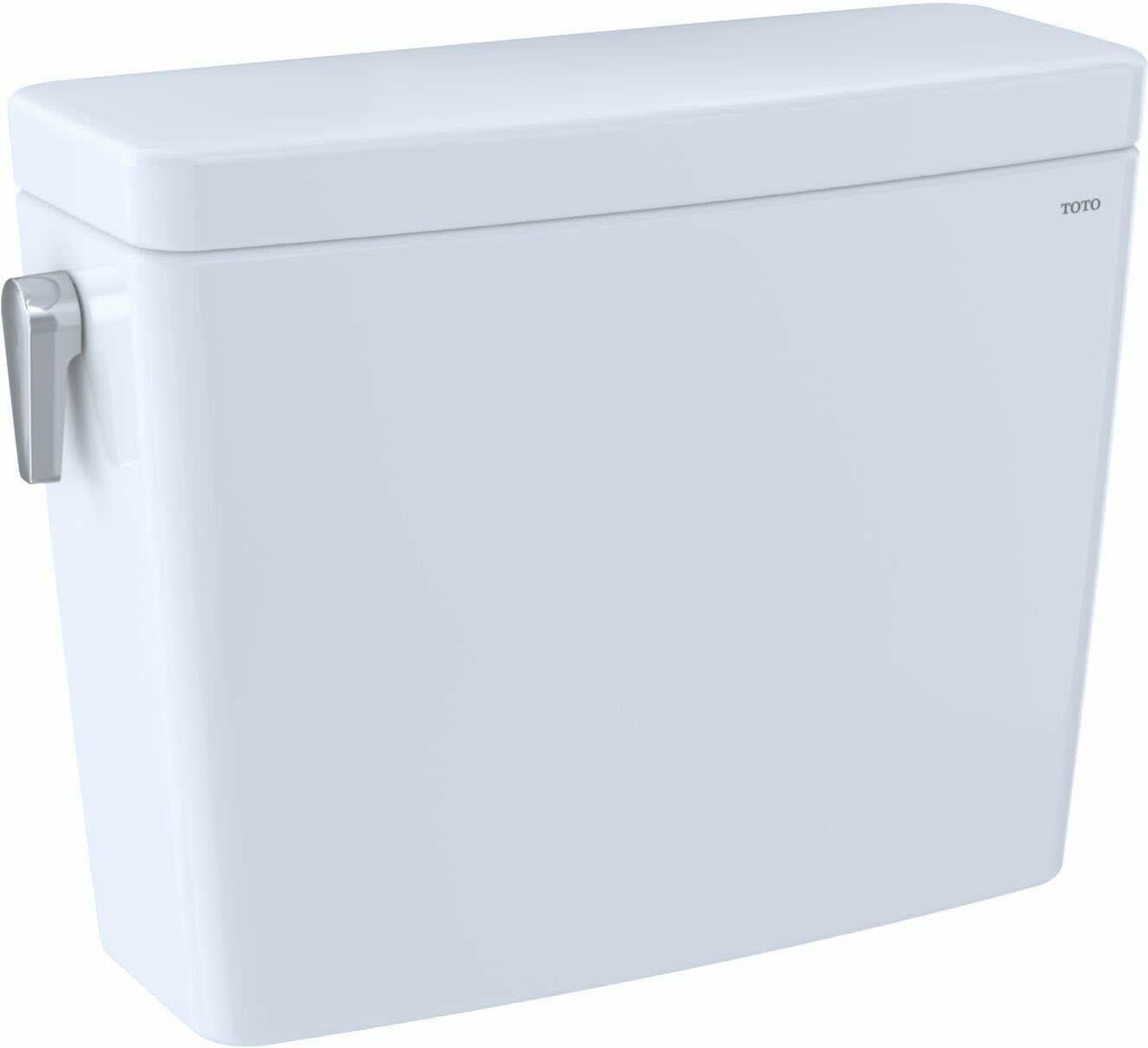 TOTO 1.28 & 0.8GPF Dual Flush WASHLET+ Drake Tank, Cotton White