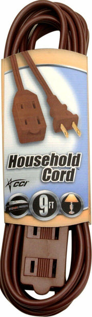 Coleman Cable 94028907 Cube TAP, 16/2 9' Brown Ext