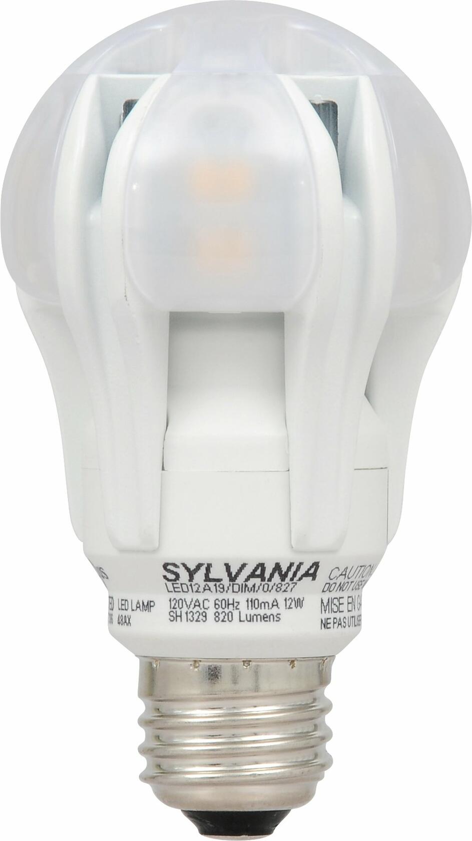 Sylvania 72637 12-watt A19 Ultra LED Light Bulb, 2.44" x 2.44" x 4.42"