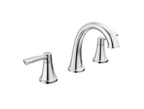 Delta 35862LF Casara 8 in. Widespread Double Handle Bathroom Faucet in Polished Chrome