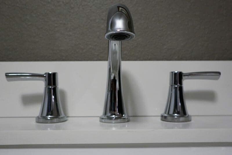 Delta 35862LF Casara 8 in. Widespread Double Handle Bathroom Faucet in Polished Chrome