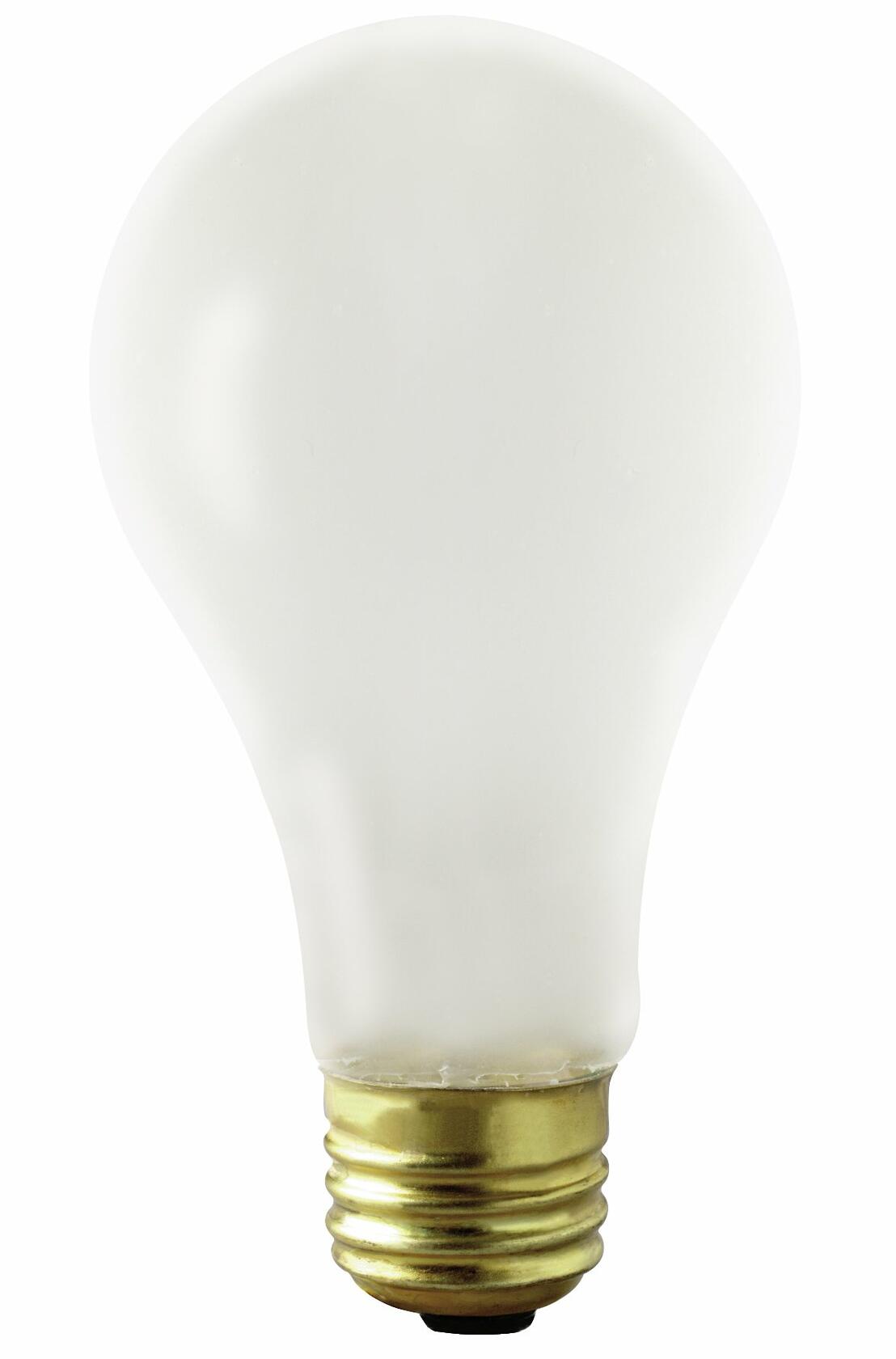 Satco S3972 75 Watt 620 Lumens 130 Volt A21 Shatterproof Medium Base Incandescent Frosted Light Bulb, 1-Pack