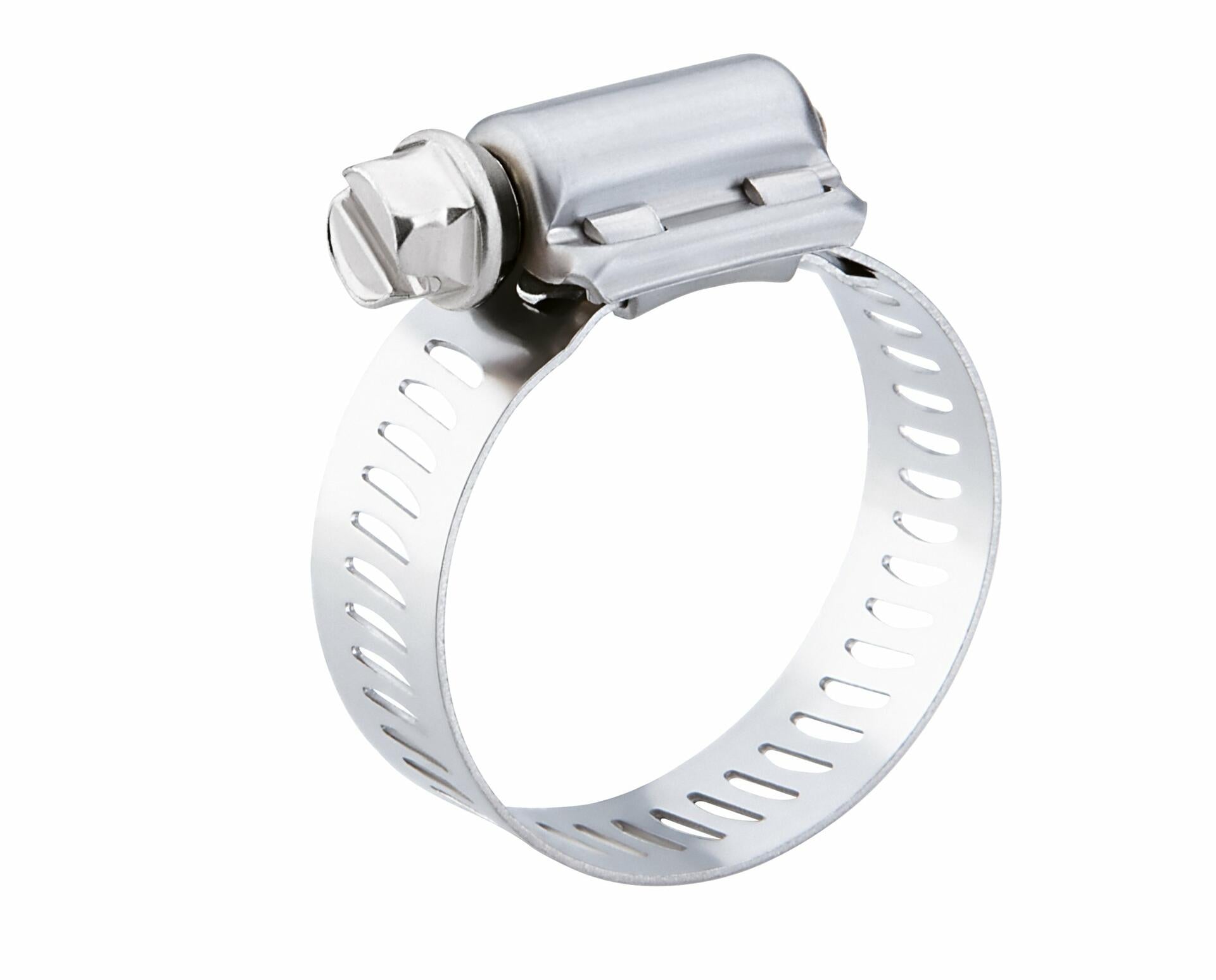 Breeze - 64032H Power-Seal Stainless Steel Hose Clamp, Worm-Drive, SAE Size 32, 1-9/16" to 2-1/2" Diameter Range, 1/2" Band Width (Pack of 10)