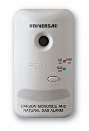 Universal Security Instruments MCN400B M Series Plug-In Carbon Monoxide and Natural Gas Alarm with 9-Volt Battery Backup
