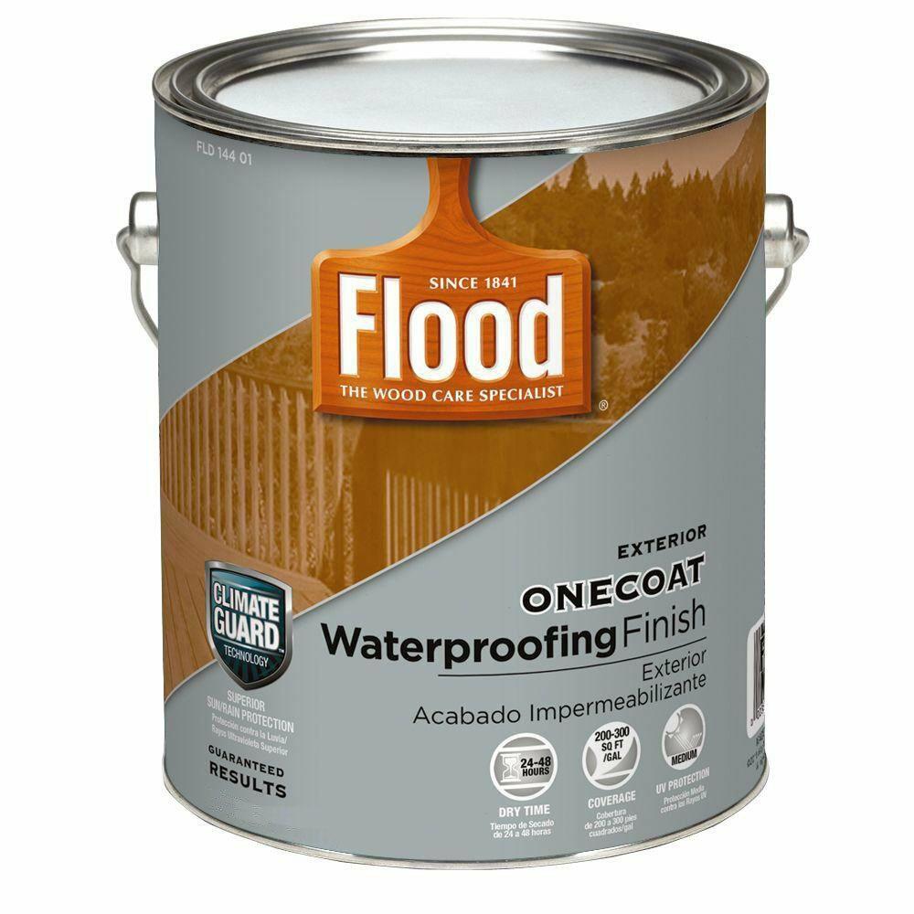 Flood 5179962 1 Gal.One Coat Protection Translucent Stain - Natural Finish
