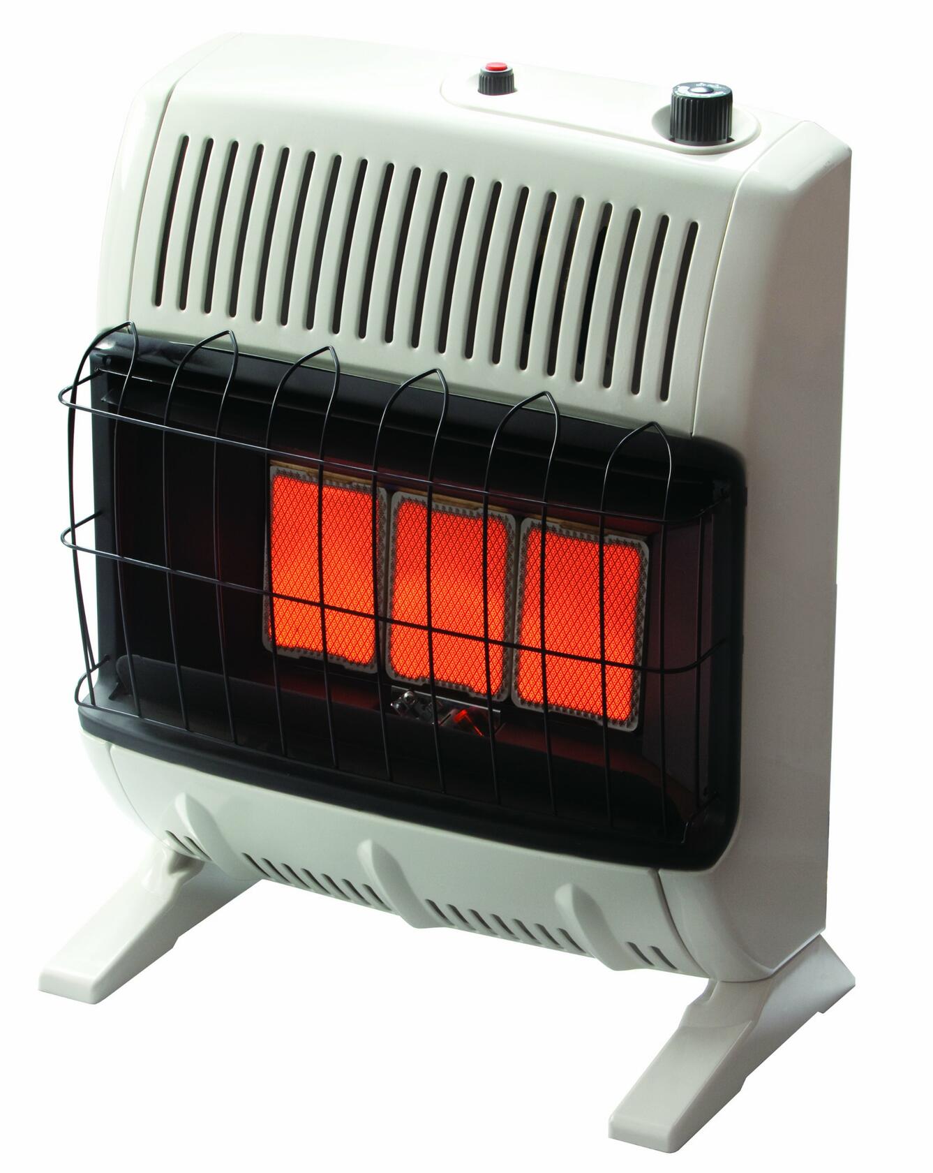 HeatStar HSSVFR20LPBT 20,000 BTU Vent-Free Radiant Propane Heater with Thermostat and Blower