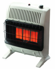 HeatStar HSSVFR20LPBT 20,000 BTU Vent-Free Radiant Propane Heater with Thermostat and Blower