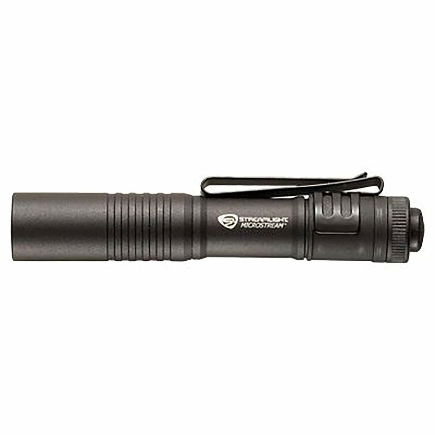 Streamlight 66318 Microstream LED 45 Lumen Flashlight w/ Lanyard, Black