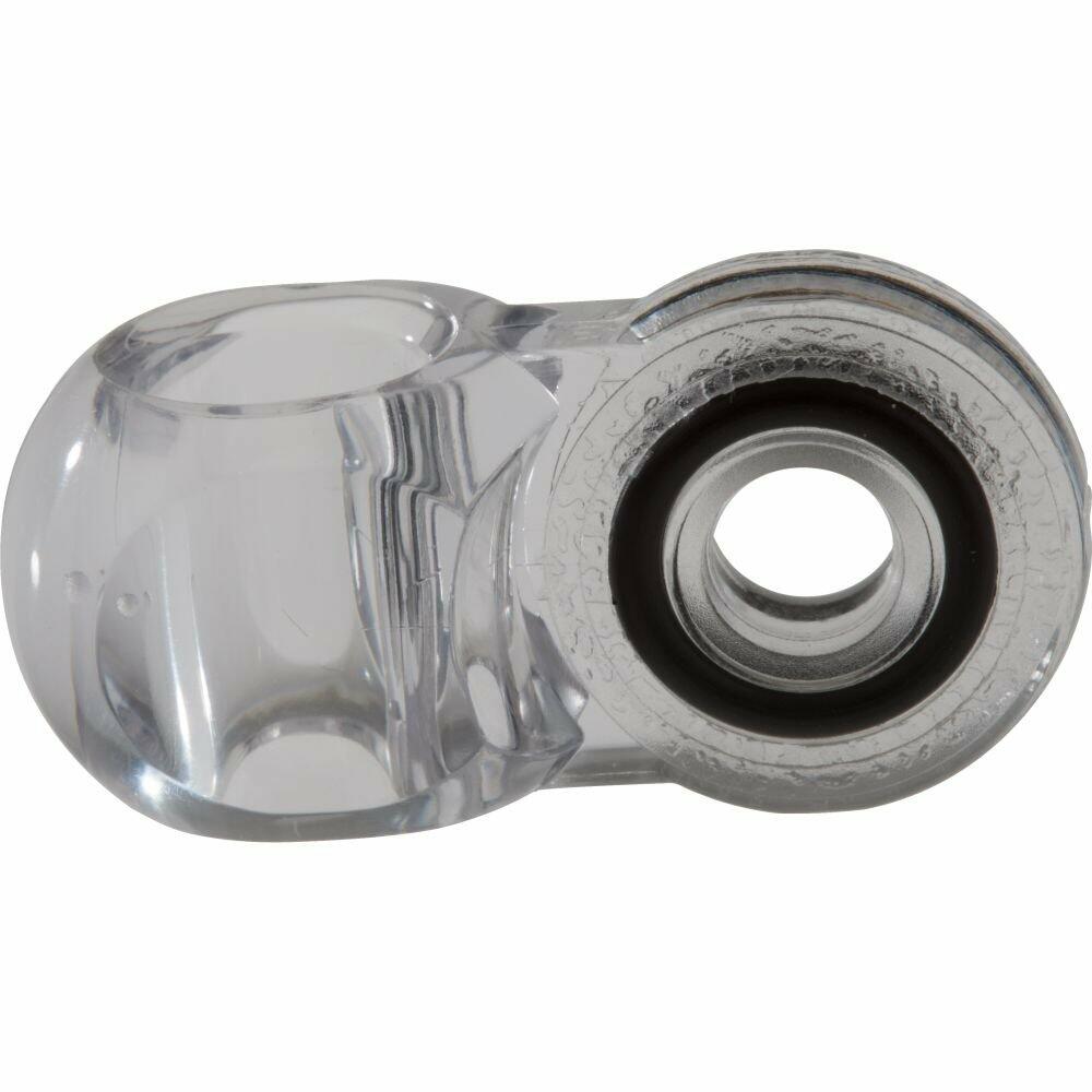 Alsons 40034CLRBG Clear Tailpiece for 4002 Pin Mount Swivel Connector