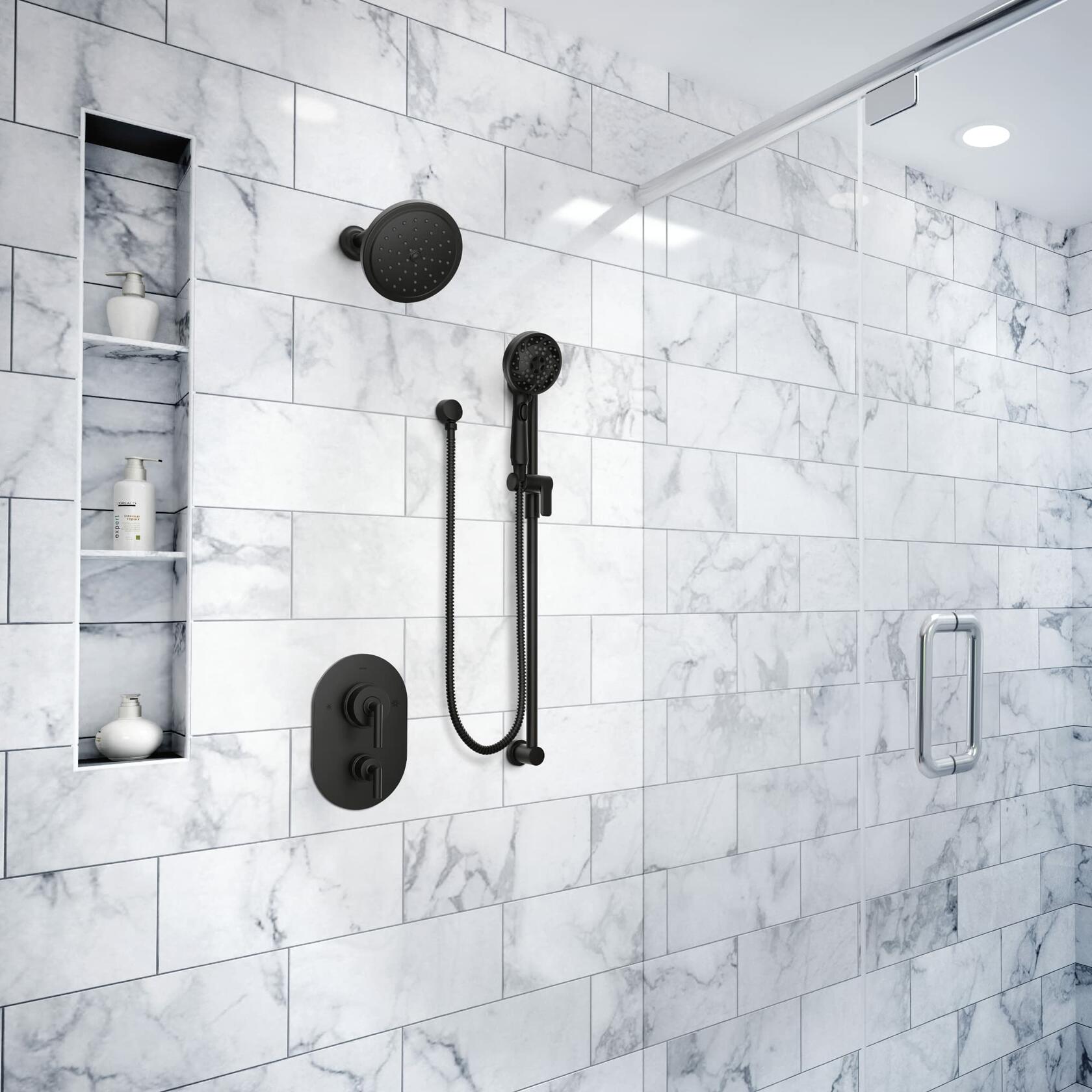 Moen A725WR Round Wrought Iron Drop Ell Handheld Shower Wall Connector