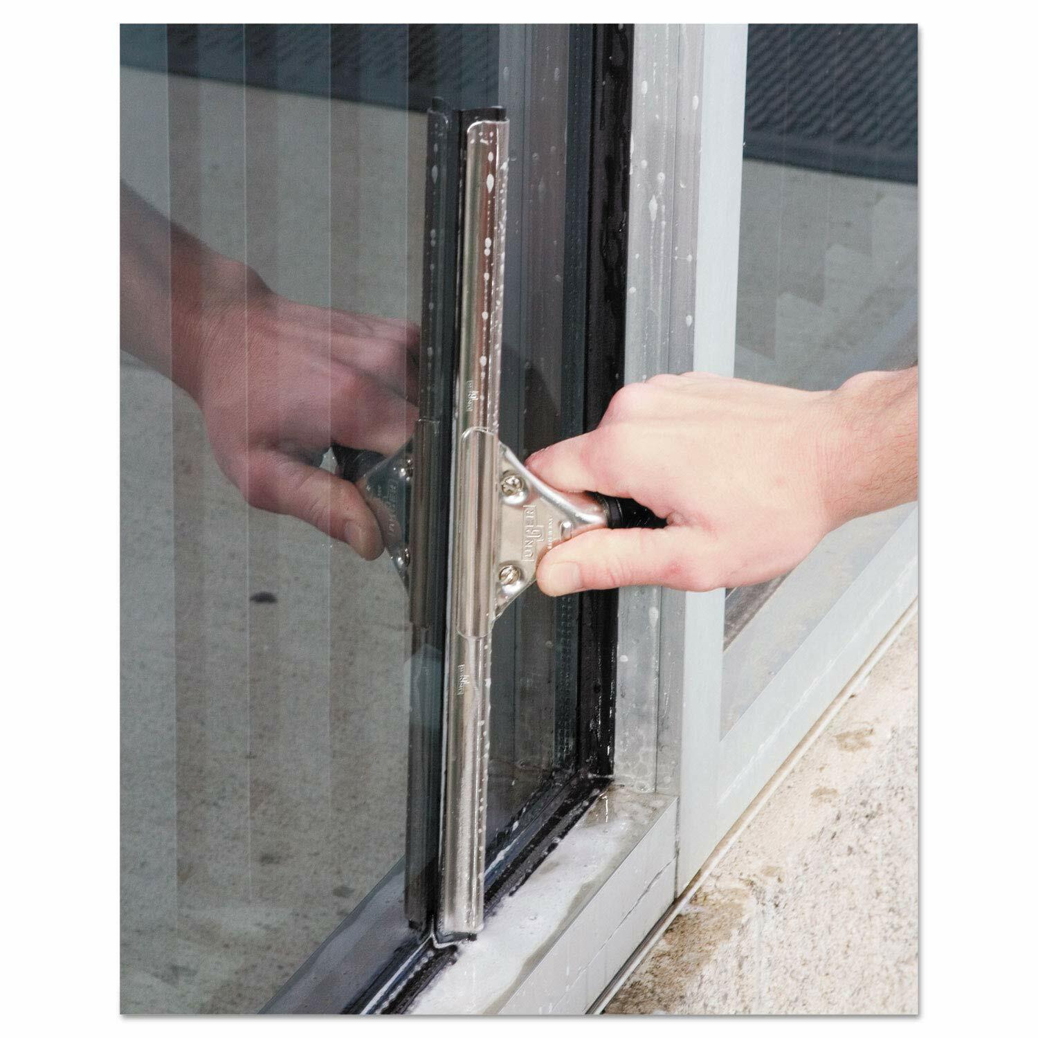 Unger NE45 Pro Stainless Steel Channel with 18 Inch Soft Rubber Blade