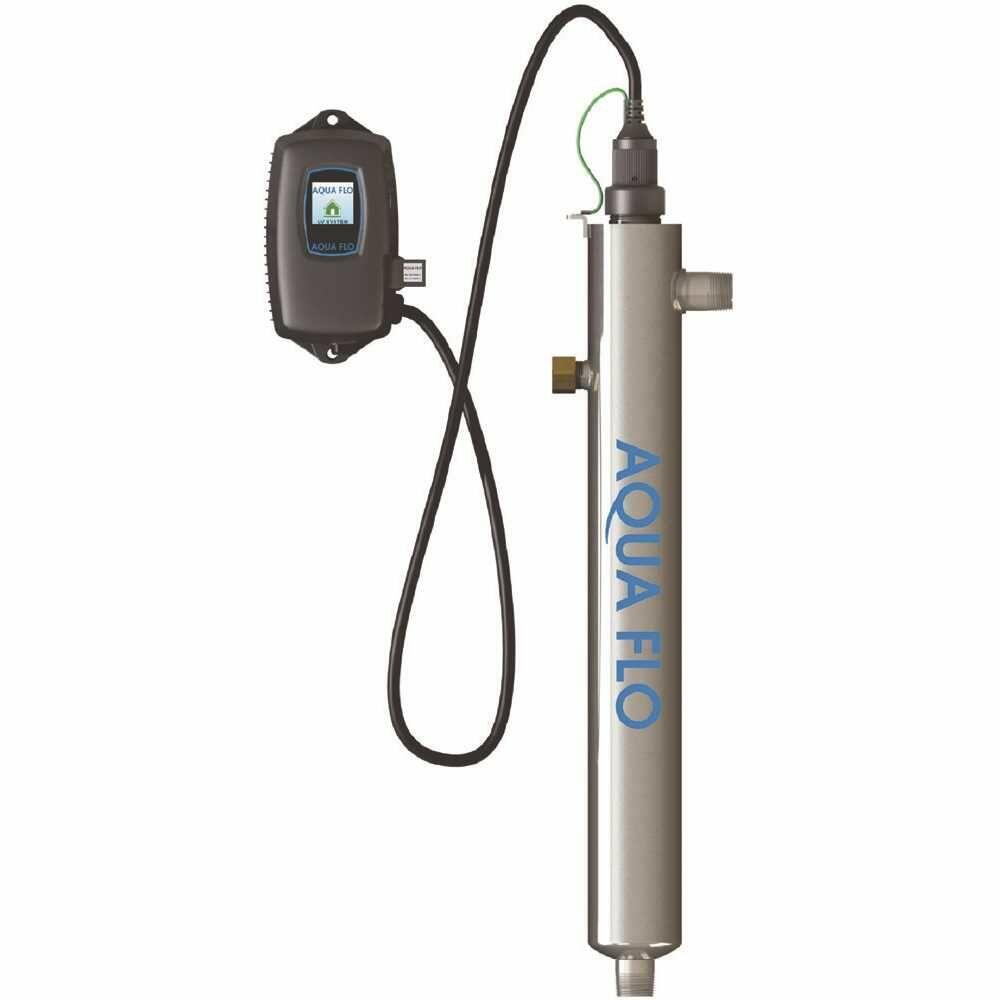 Aqua Flo 40030003 Genesis Series Whole House UltraViolet UV Disinfection System 11GPM GEN5-10 Stainless Steel