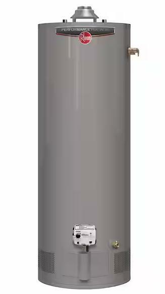 Rheem XG50T12HE40U0 Performance Platinum 50 Gal. Tall 40,000 BTU Natural Gas Water Heater