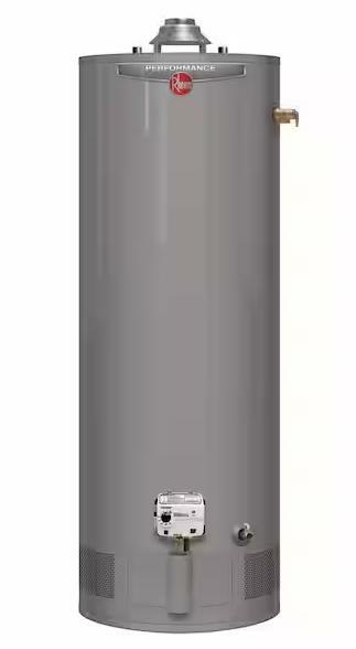 Rheem XG50S06EC40U1 Performance 50 Gal. Short 40,000 BTU Natural Gas Water Heater