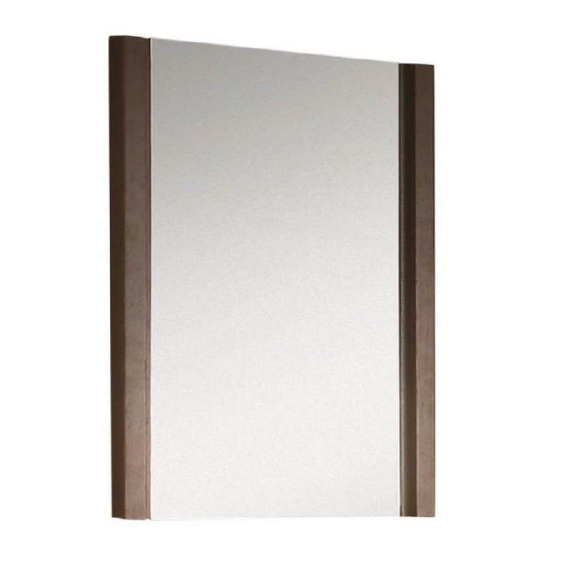 Fine Fixtures MOM24WE Modena 21 5/8 Inch x 31 1/2 Inch Wall Mount Rectangular Mirror, Wenge