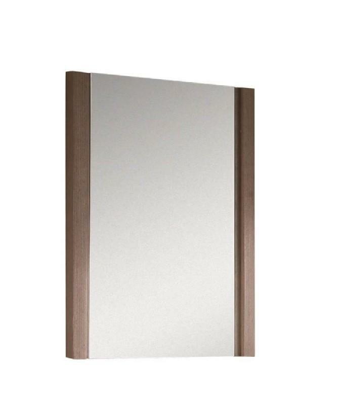 Fine Fixtures MOM24GO Modena 21 5/8 Inch x 31 1/2 Inch Wall Mount Rectangular Mirror, Gray Oak