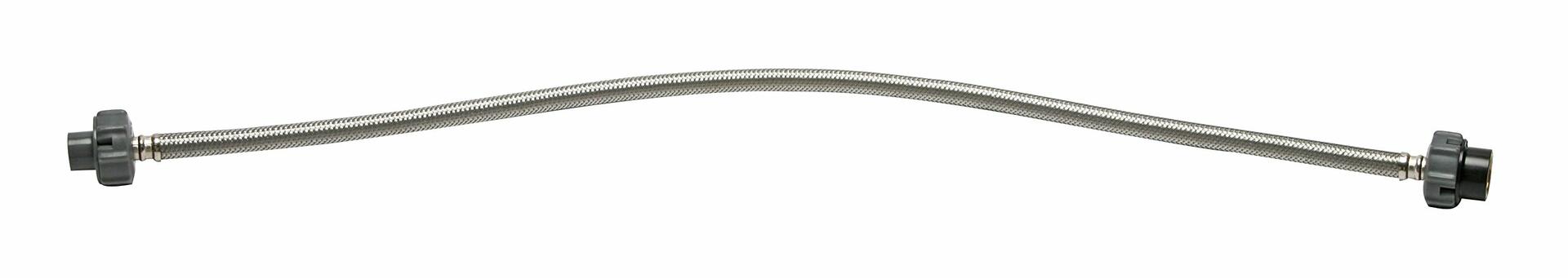 Fluidmaster B1F30CS CLICK SEAL Faucet Connector, Braided Stainless Steel - 3/8-Inch Compression Thread x 1/2-Inch F.I.P. Thread, 30-Inch Length