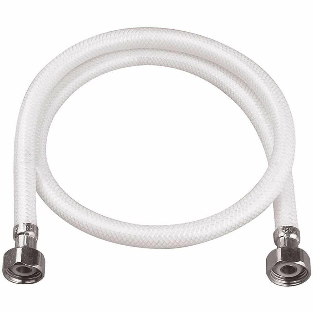 DURAPRO GIDDS-157726 Bathroom Faucet Water Connector Supply Line, 1/2" Compression x 1/2" Fip x 20" Long