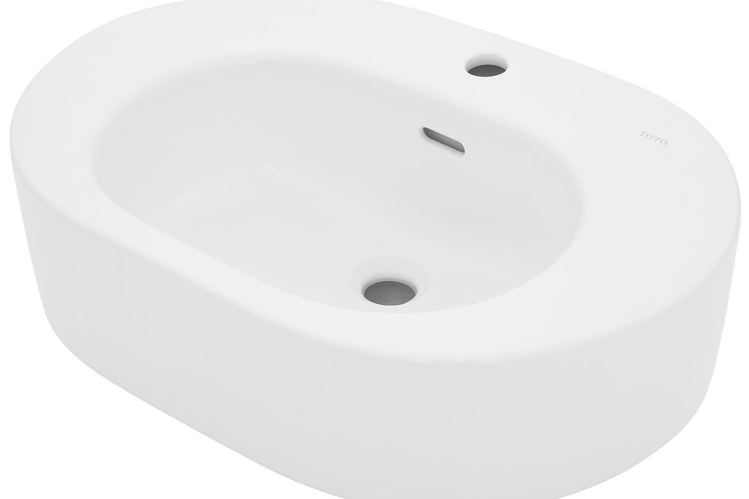 TOTO Lt791#01 Nexus Vessel Lavatory Single bowl, Cotton White