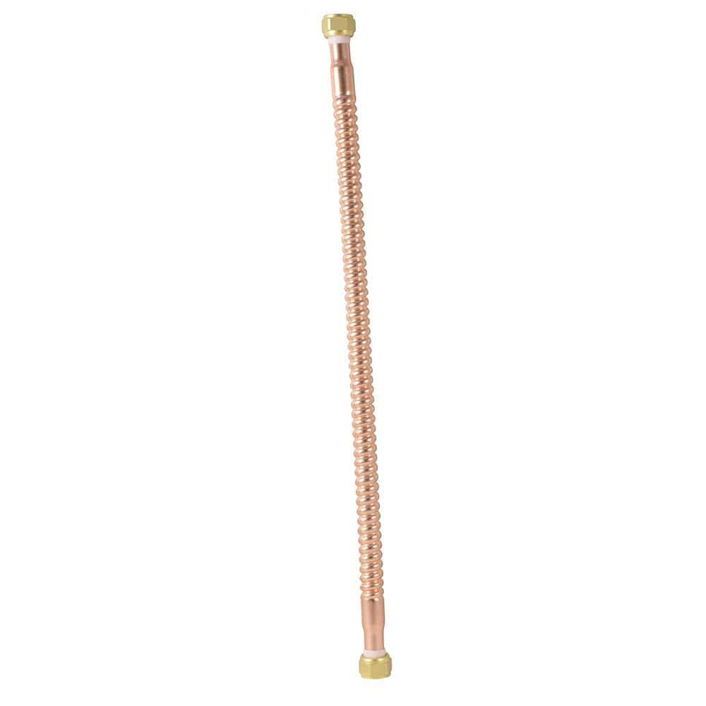 HOME-FLEX 3/4 in. FIP x 3/4 in. FIP x 24 in. Copper Water Heater Connector