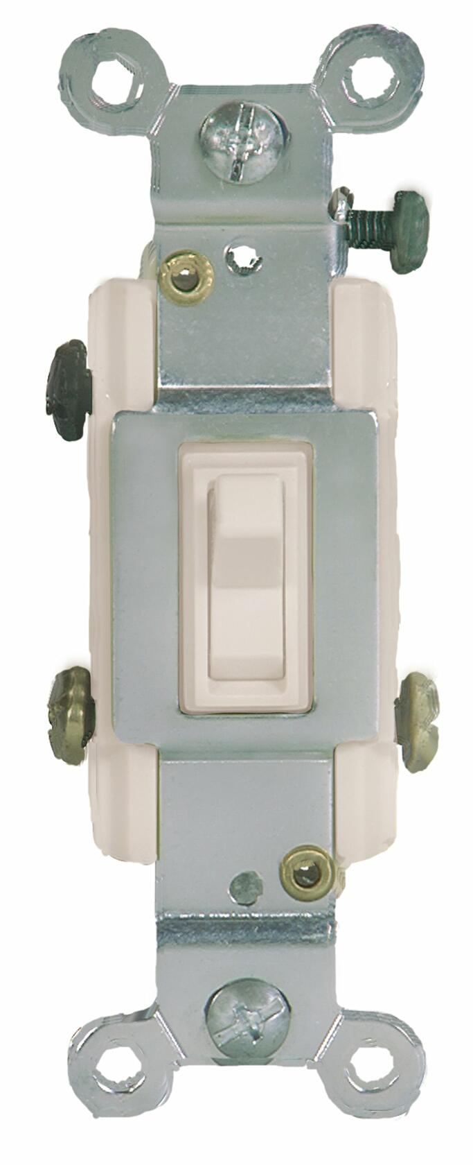 Preferred Industries WH4400-ALM 3-Way Toggle Switches, Almond 10 per box