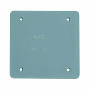 Thomas & Betts E9802CN-CAR PVC 2 Gang Blank Box Cover