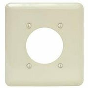 TAYMAC®  METAL MAXI 2-GANG SINGLE OUTLET 2.15  IVORY per 16 Each
