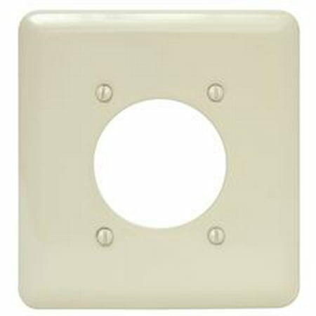 TAYMAC®  METAL MAXI 2-GANG SINGLE OUTLET 2.15  IVORY per 16 Each