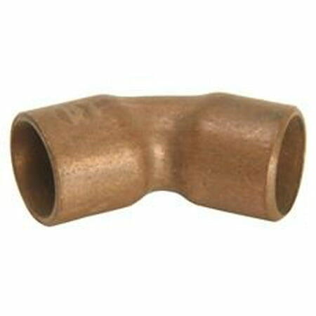 W03059 COPPER ELBOW 45 DEGREES 2-1/8" X 2"
