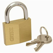 LEGEND 808060 1-1/2" Legend Solid Brass Keyed Different Padlock