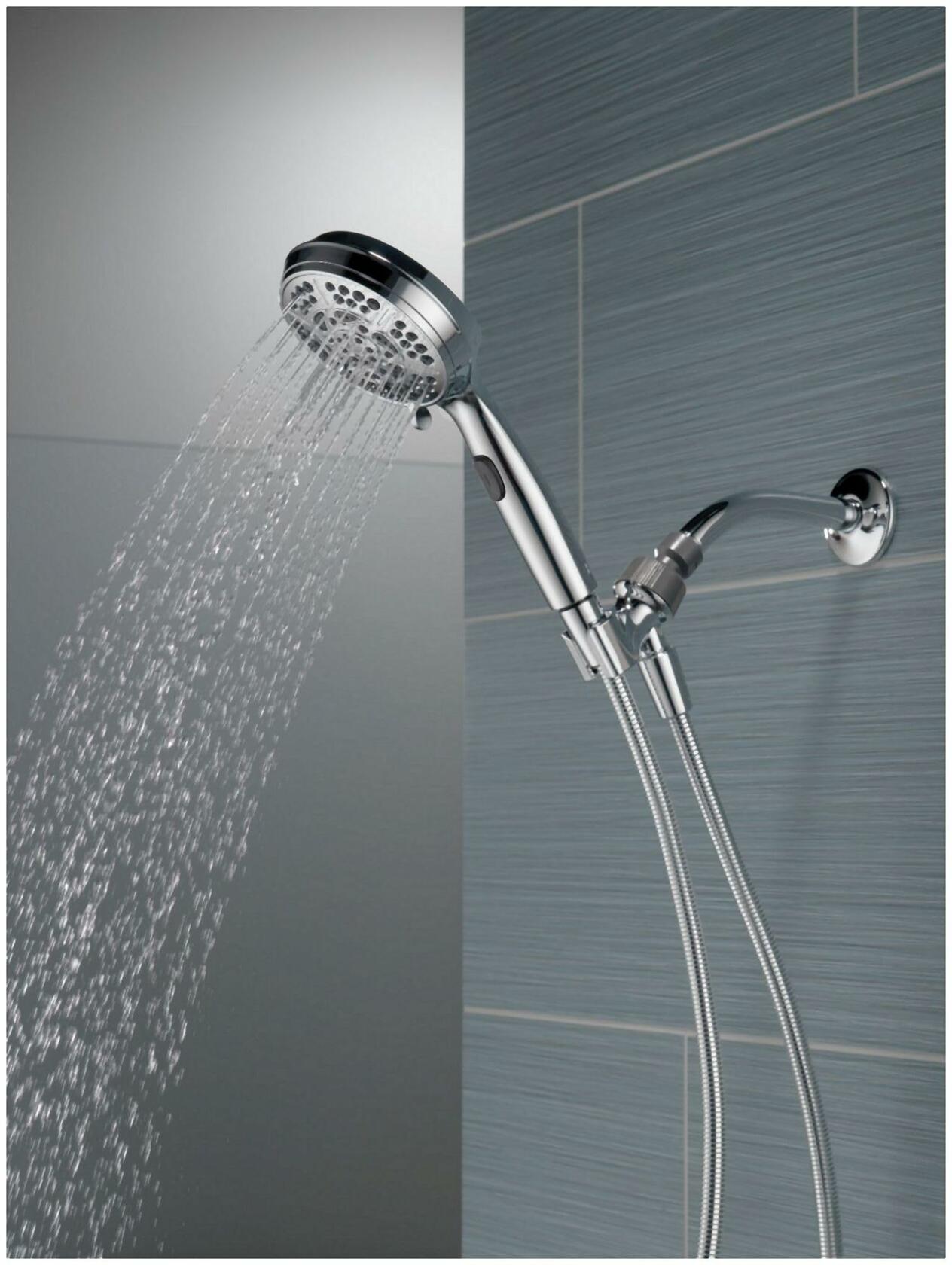 Peerless 76730 7-Spray Hand Shower with Touch-Clean in Chrome
