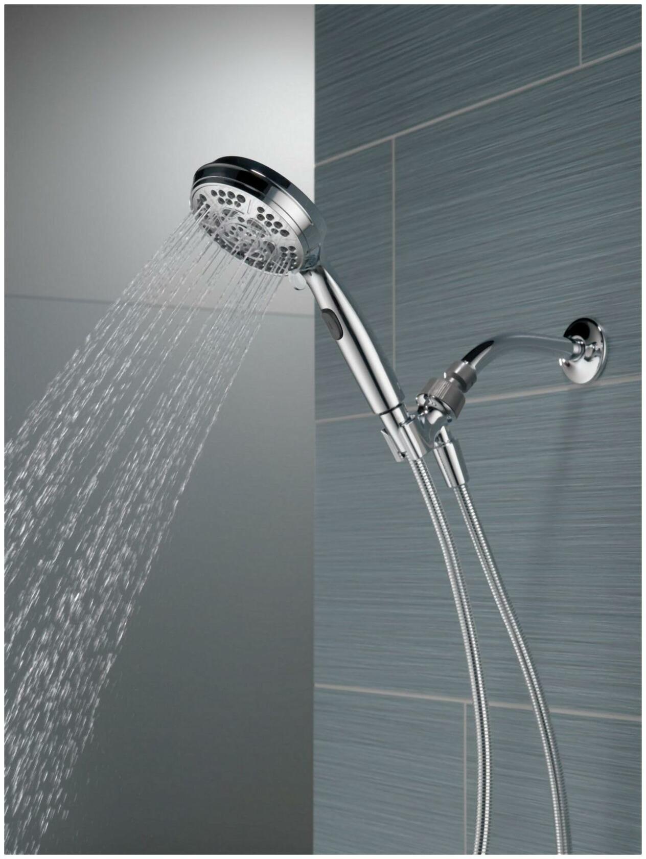 Peerless 76730 7-Spray Hand Shower with Touch-Clean in Chrome