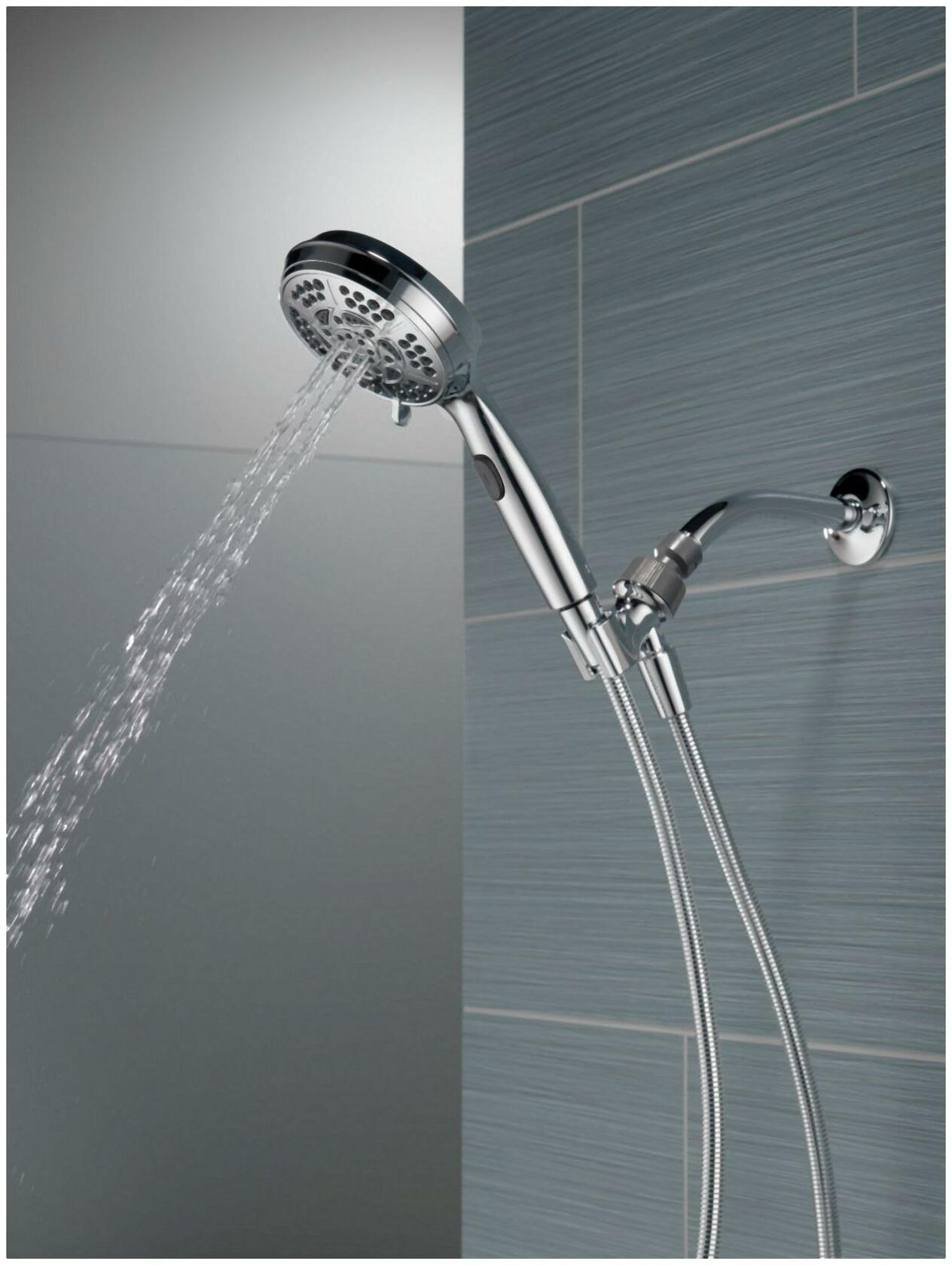 Peerless 76730 7-Spray Hand Shower with Touch-Clean in Chrome