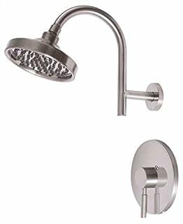 Premier 120092 Essen Shower Faucet Single Metal Lever Handle, Brushed Nickel