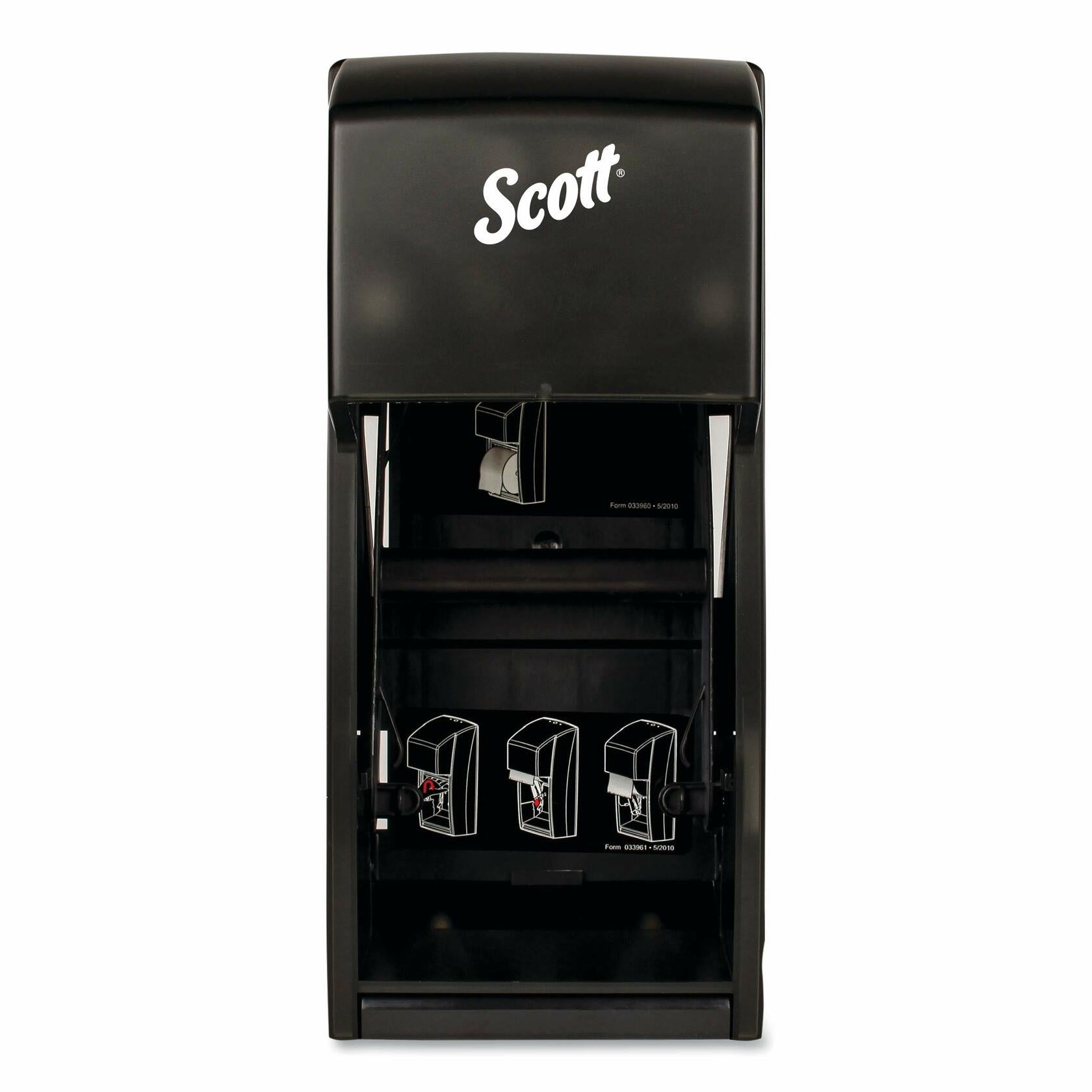 Scott Professional Vertical Standard Roll Toilet Paper Dispenser (09021)