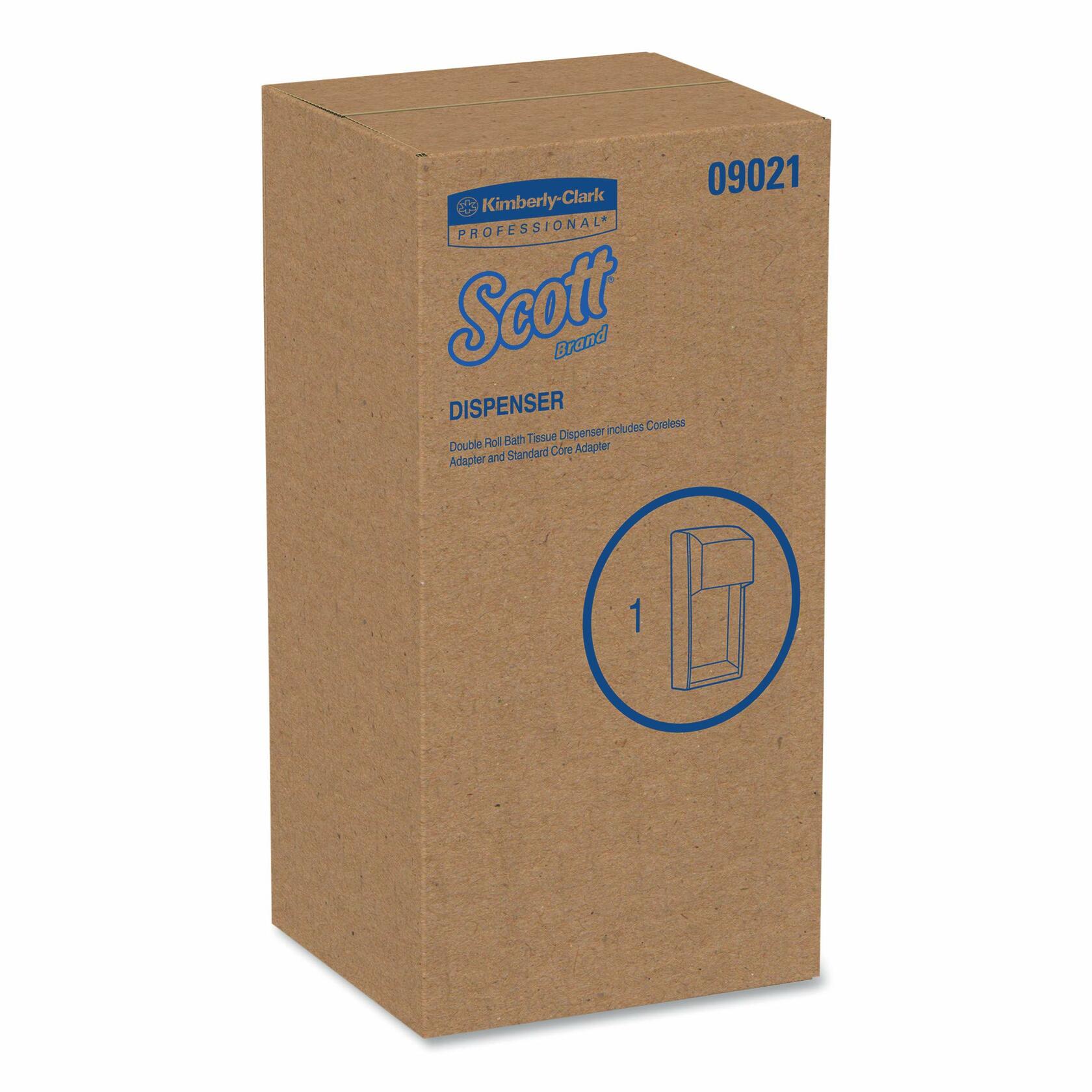Scott Professional Vertical Standard Roll Toilet Paper Dispenser (09021)