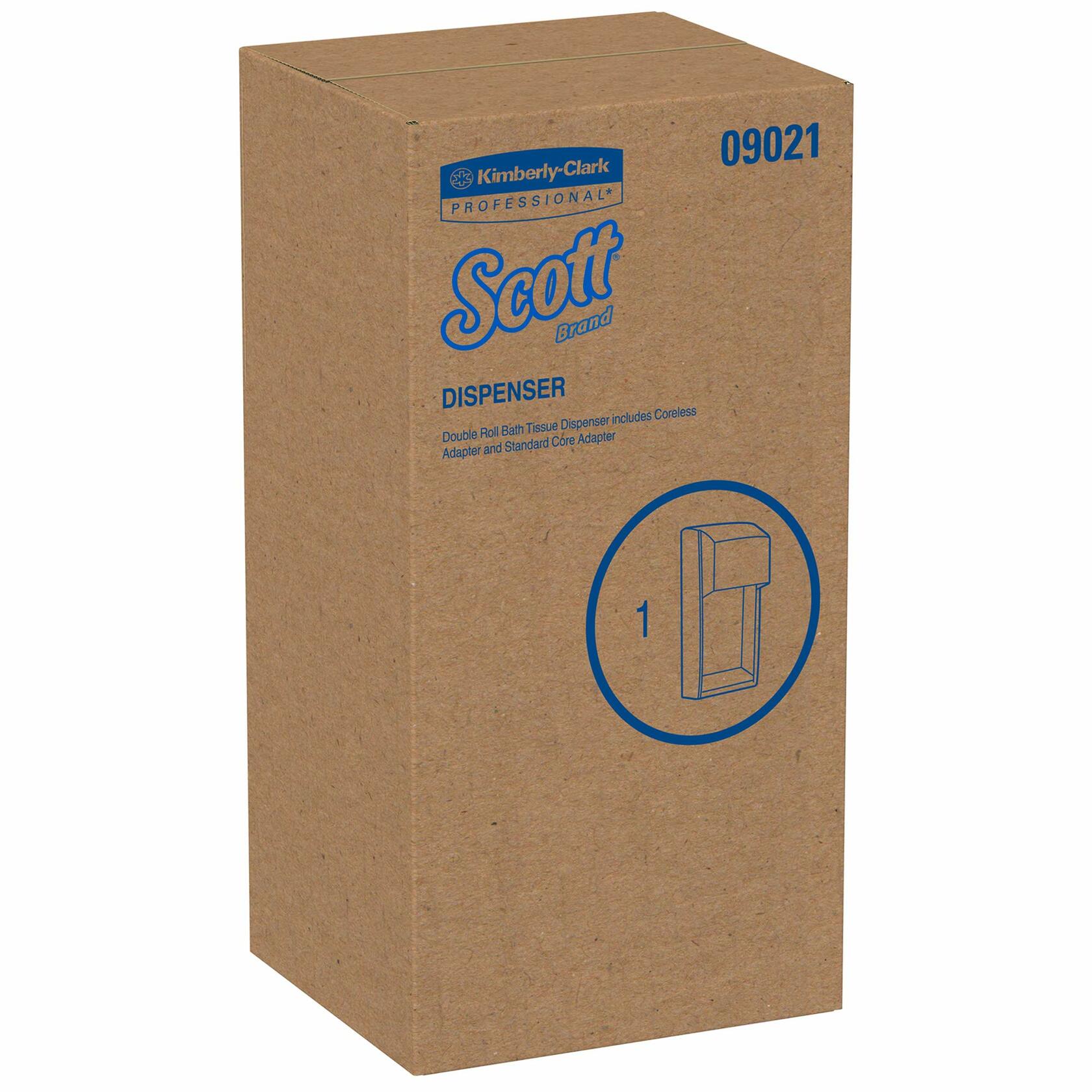Scott Professional Vertical Standard Roll Toilet Paper Dispenser (09021)