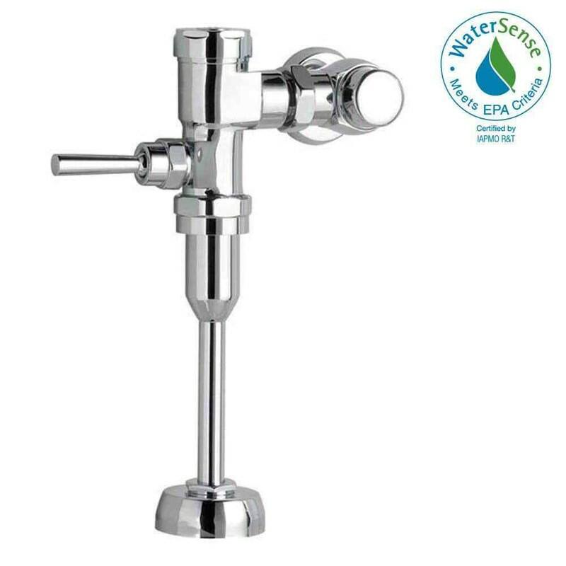 American Standard M950467-002 Manual Urinal Toilet Flush Valve 1.28 Gpf, Less (NO) Handle, Chrome