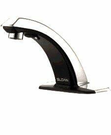 Sloan ETF80 8 LT BDM Sensor Activated Electronic Bathroom Faucet for Tempered or Hot/Cold Water, Chrome