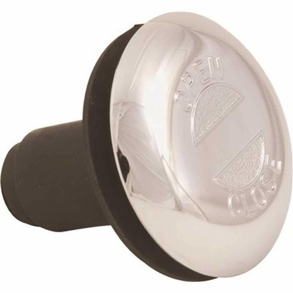 Proplus GIDS-173086 Toe Touch Stopper, 3/8", Brushed Nickel