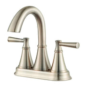 Pfister LF048CRKK Cantara 2-Handle Centerset Bathroom Sink Faucet, 3-Hole, Brushed Nickel