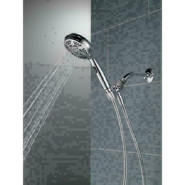 Peerless 76730 7-Setting Hand Shower Handheld Shower Head w/ Hose
