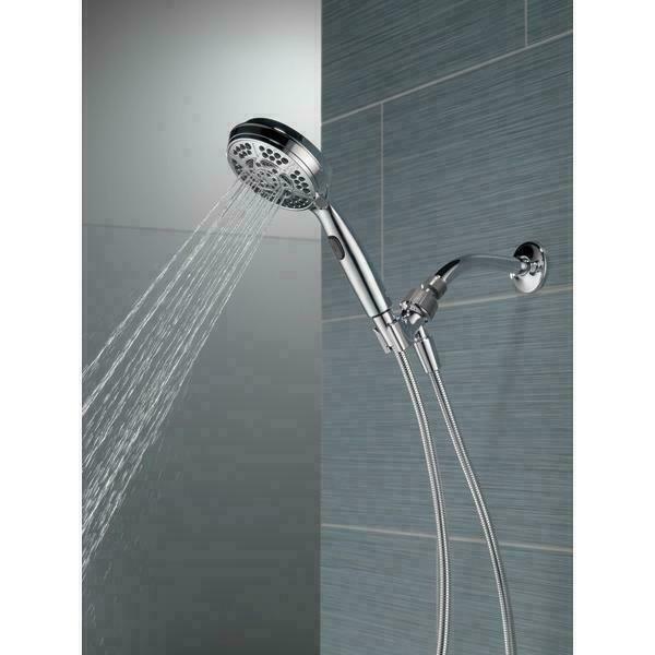 Peerless 76730 7-Setting Hand Shower Handheld Shower Head w/ Hose