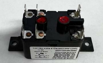 Hartland Controls HCR-51ZQ1AC SPST 25A 277VAC Relay, 1 N.O./1 N.C., 24V AC Coil