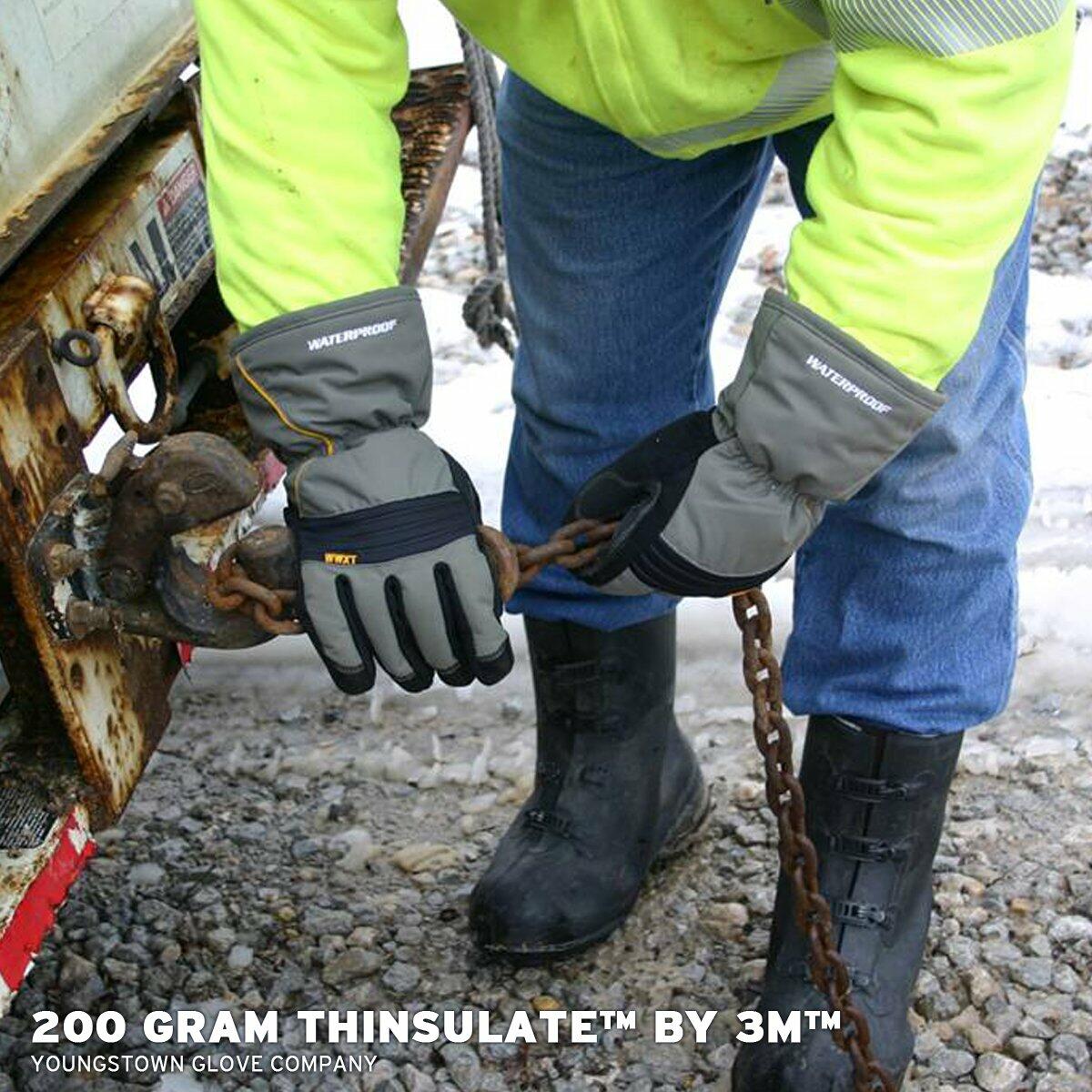 Youngstown Glove Company Waterproof Winter XT Heavy-Duty Insulated Work Gloves